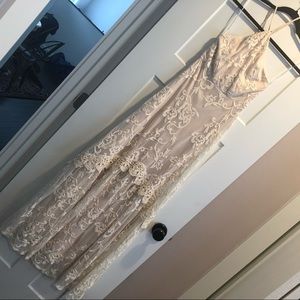 Cream Maxi Dress